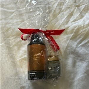 Bath & Body Works Brown & Red Mahogany Teakwood Gift Set